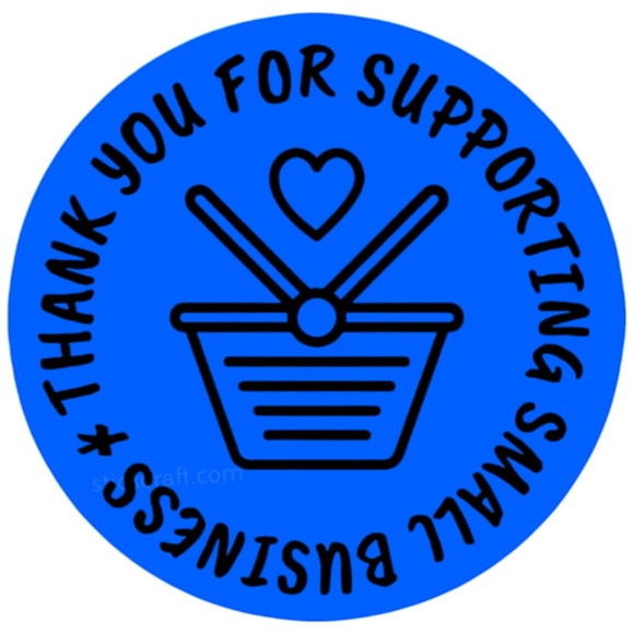 Pack of 100 Stickers | thank you Stickers 2 in round| Packaging Supplies NWT - Picture 3 of 13